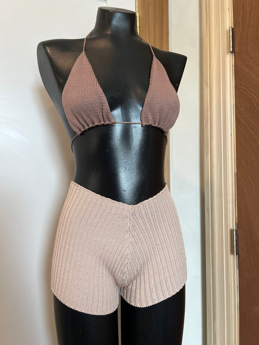 Neutral Pink Swim Set